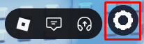 Build a Dungeon gear or settings icon