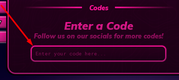 The Enter your code here... box in Four Square