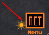 The ACT button in Undertale RNG