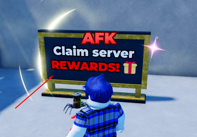 Claim server REWARDS! section to open the claim codes interface