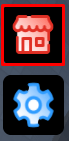 The shop icon in Accelerator Incremental