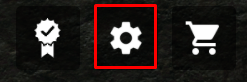 Mining INC: Remastered settings icon