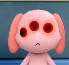 A patient with three eyes in Animal Hospital