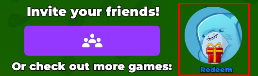 Daycare Tycoon redeem button