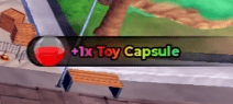 The Toy Capsule received from The Drink in Anime Expeditions