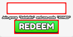 Own FNAF and Prove Mom Wrong enter codes box and redeem button