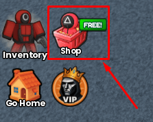 Dalgona Tycoon shop button