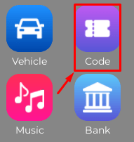 Car Driving Indonesia code button