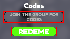 Arise Army Tycoon enter codes box and redeem button