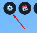 The gear icon in My Grass Farm