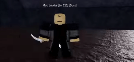 Blox Fruits Mob Leader example