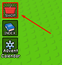 Hunt a Dino shop button