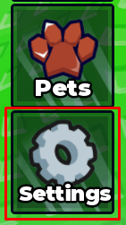 1,000,000 Clicks for Owner settings button