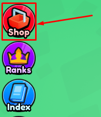 Dungeons Incremental 2 shop button