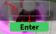 The text box and Enter button in Fun City RP