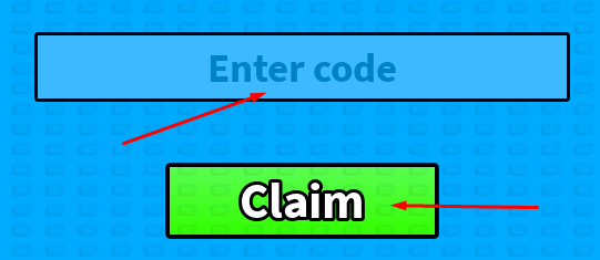 Enter Code box and Claim button to redeem codes in Merge a Tank
