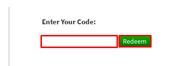 GoingTo2014 enter codes box and redeem button