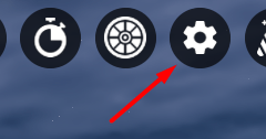 The Settings icon in Fish to Dish