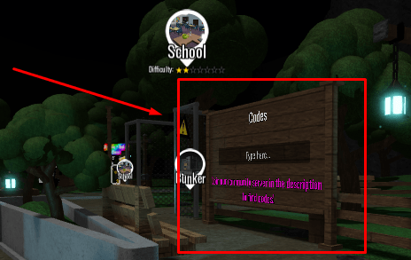 Knock Knock wooden codes sign