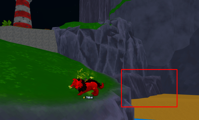 Cherub Egg Location #5 in Ride A Pet