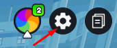 Gear icon in Become a Deep Sea Explorer