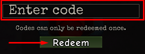 Survive 66 Nights RPG codes section