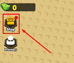 Brainrot +1 Power shop button