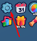 The settings icon in Archer Training