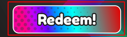 Slime Card Collection Redeem button