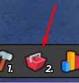 The shopping cart icon in Warehouse Manager Tycoon