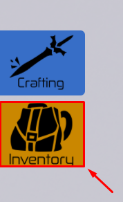 Destined Ascension Inventory button