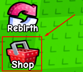 Plants Vs Brainrots shop button