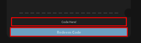 ST : Blockade Reboot enter codes box and redeem code button