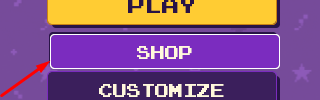 The SHOP button in PartyBox