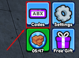Be a Beggar codes button