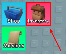 Retro Tower Defense inventory button