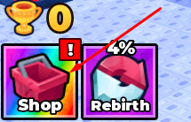 Shop icon in +1 Money Per Click