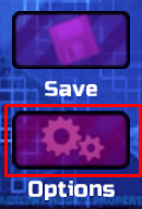 Pokémon Brick Bronze option button