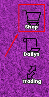 Cookie Run: Gacha Simulator shop button
