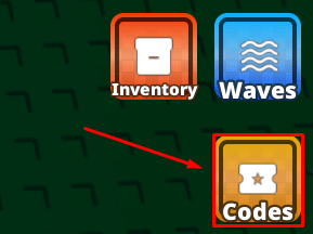 Idle Defense codes button