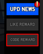 Deadeye code reward button