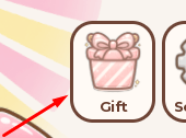 The Gift button in Chiidoku