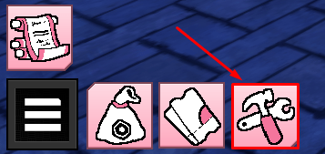 Sakura Stand settings icon