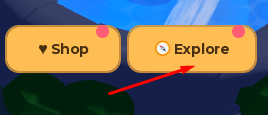 Explore button in Bloxodachi Life