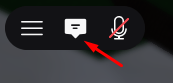 Chat icon in Guild Master Online