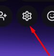 The settings icon in Street Soccer Pro
