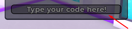 The Type your code here! box in Run A Freezeria!