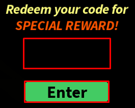 Happy Town RP enter codes box and redeem button