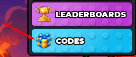 CODES button in Roll A Stickman!