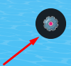 The gear icon in Grow a Chicken Fighter